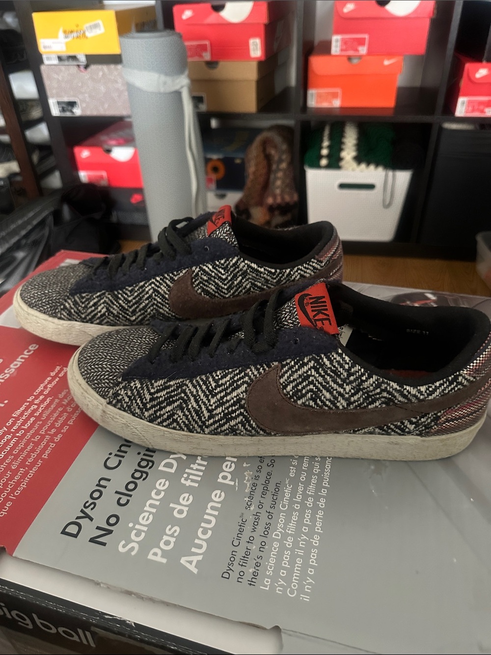 Nike Blazer low Tweed